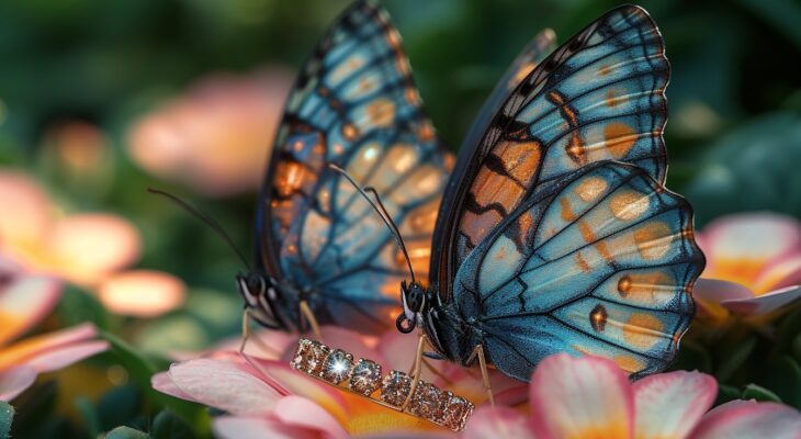 Bagues Papillons : Un Bijou Symbolique de Transformation Spirituelle
