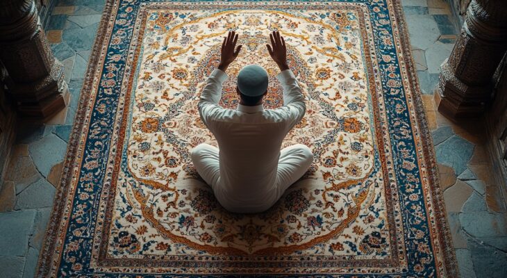 Le tapis de prière : un incontournable pour les pratiquants musulmans