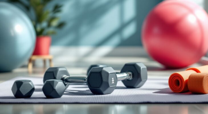 Les must-have pour une salle de sport à domicile : les accessoires fitness